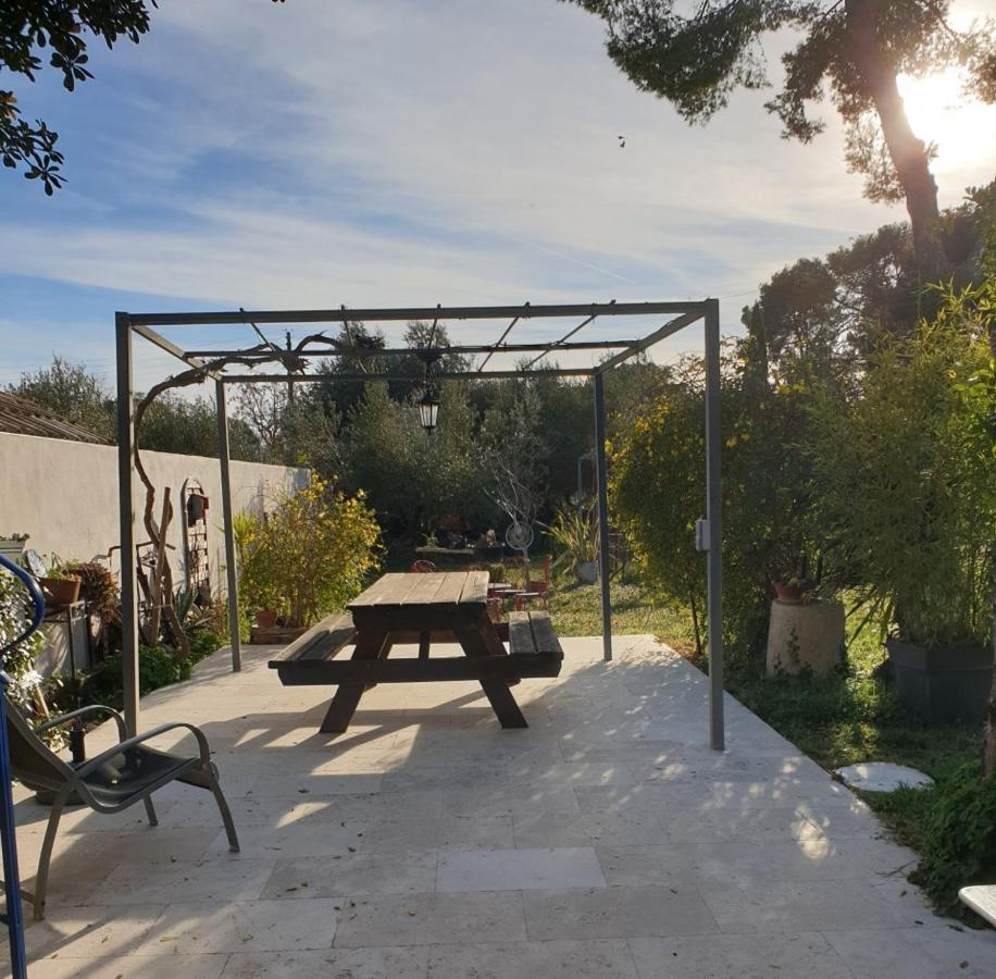 Gites du Mas Gibert à SAUSSINES entre Nimes et Montpellier Extérieur photo